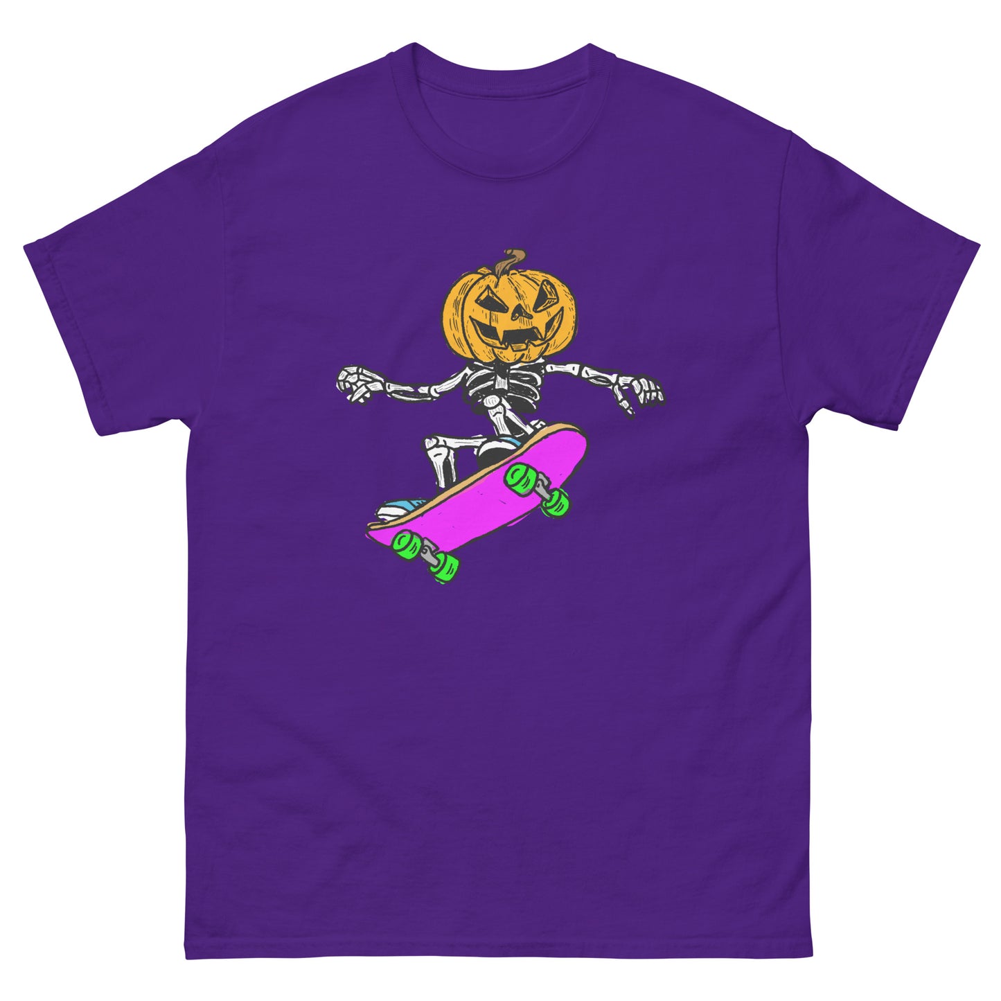 Spooky Skateboarder Unisex classic tee