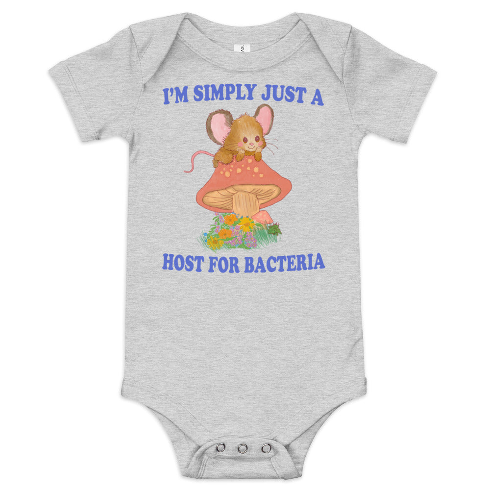 Bacteria Baby short sleeve one piece