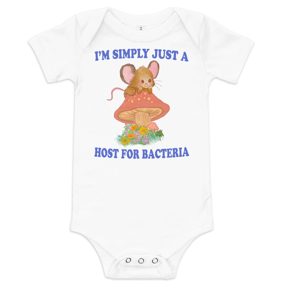 Bacteria Baby short sleeve one piece