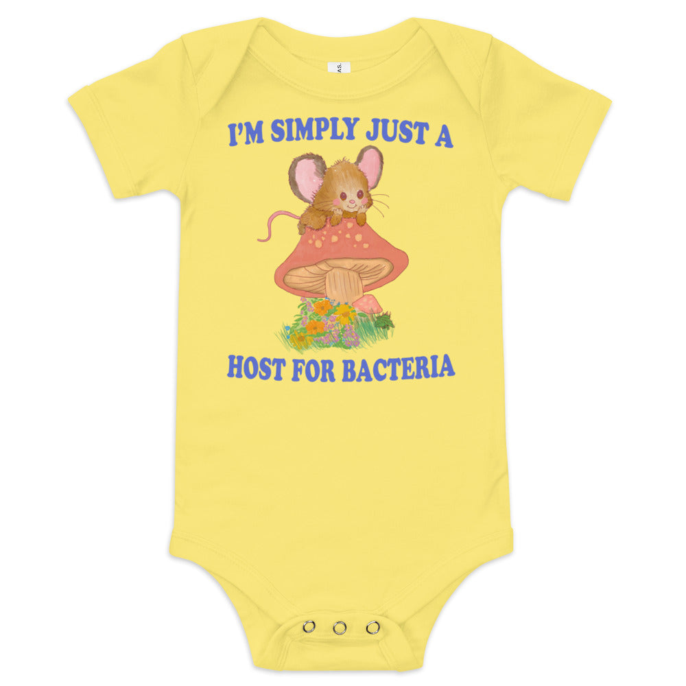 Bacteria Baby short sleeve one piece