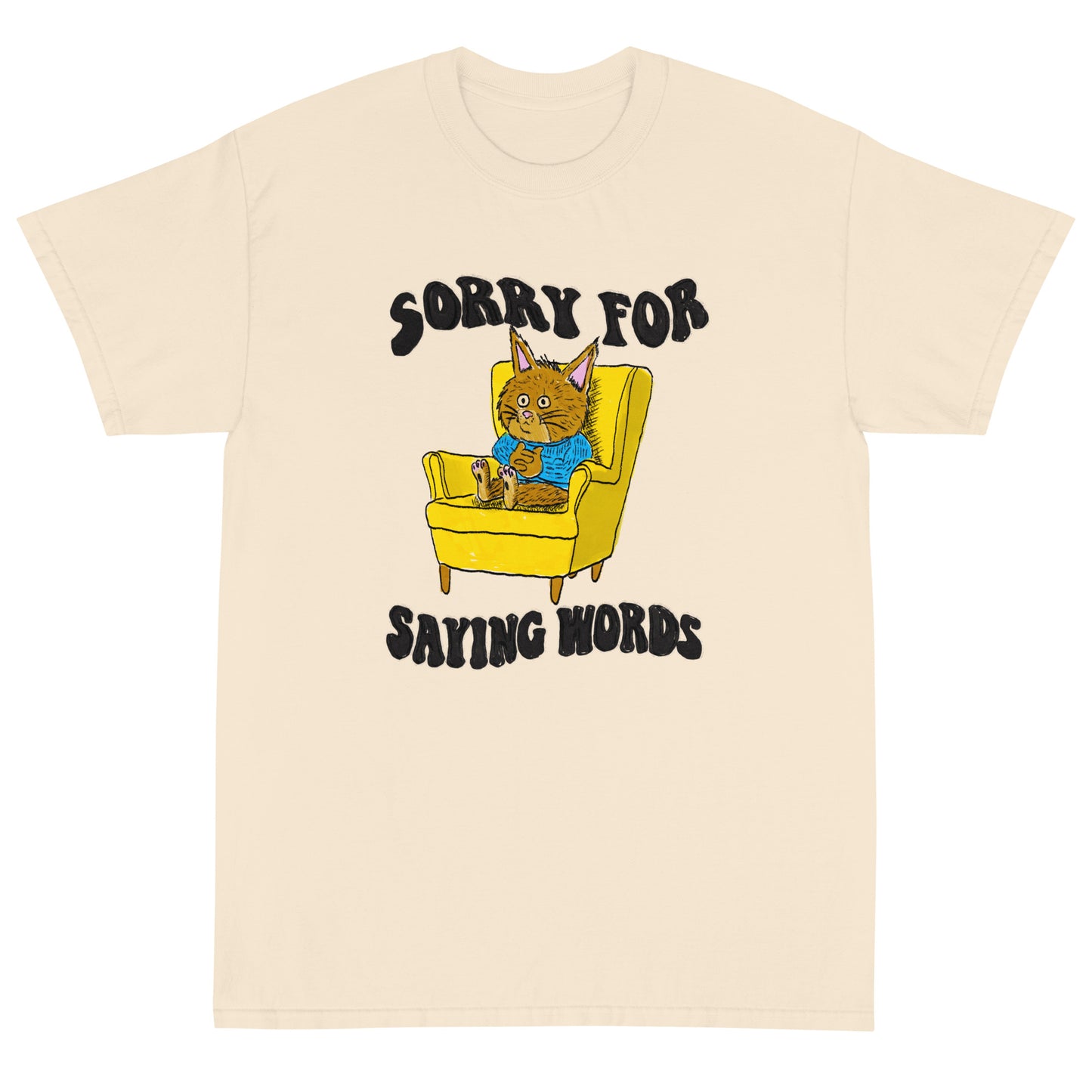 Sorry For Words Short Sleeve T-Shirt