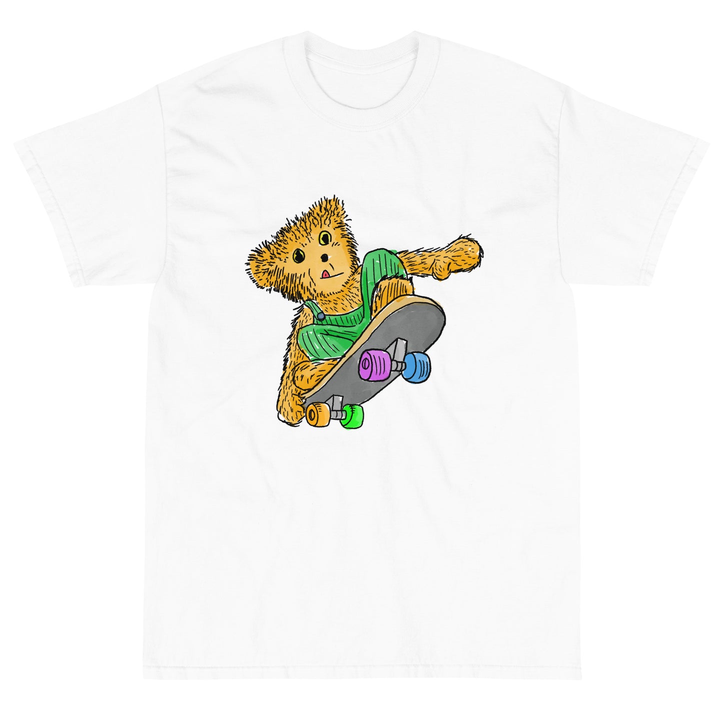 Skateboarding Short Sleeve T-Shirt