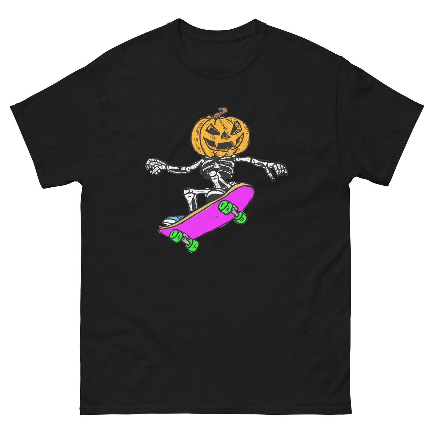 Spooky Skateboarder Unisex classic tee