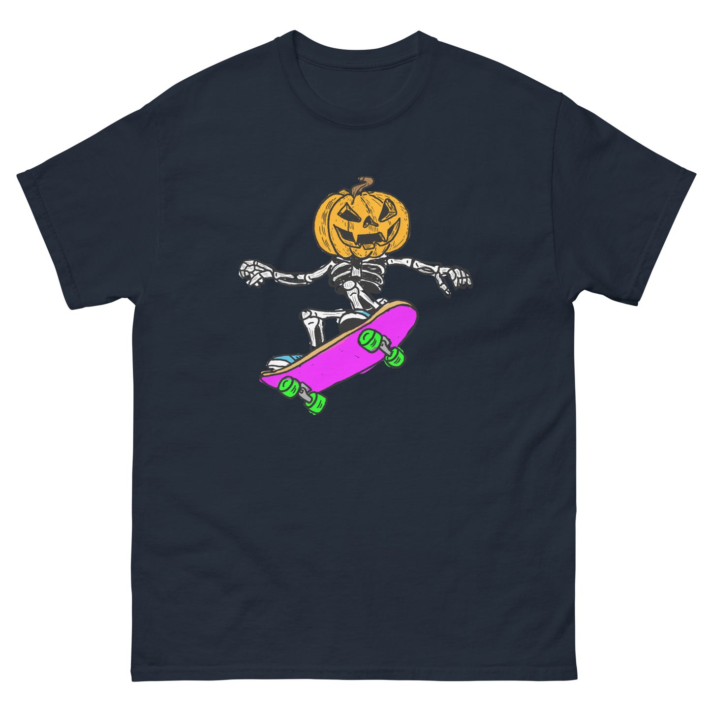 Spooky Skateboarder Unisex classic tee