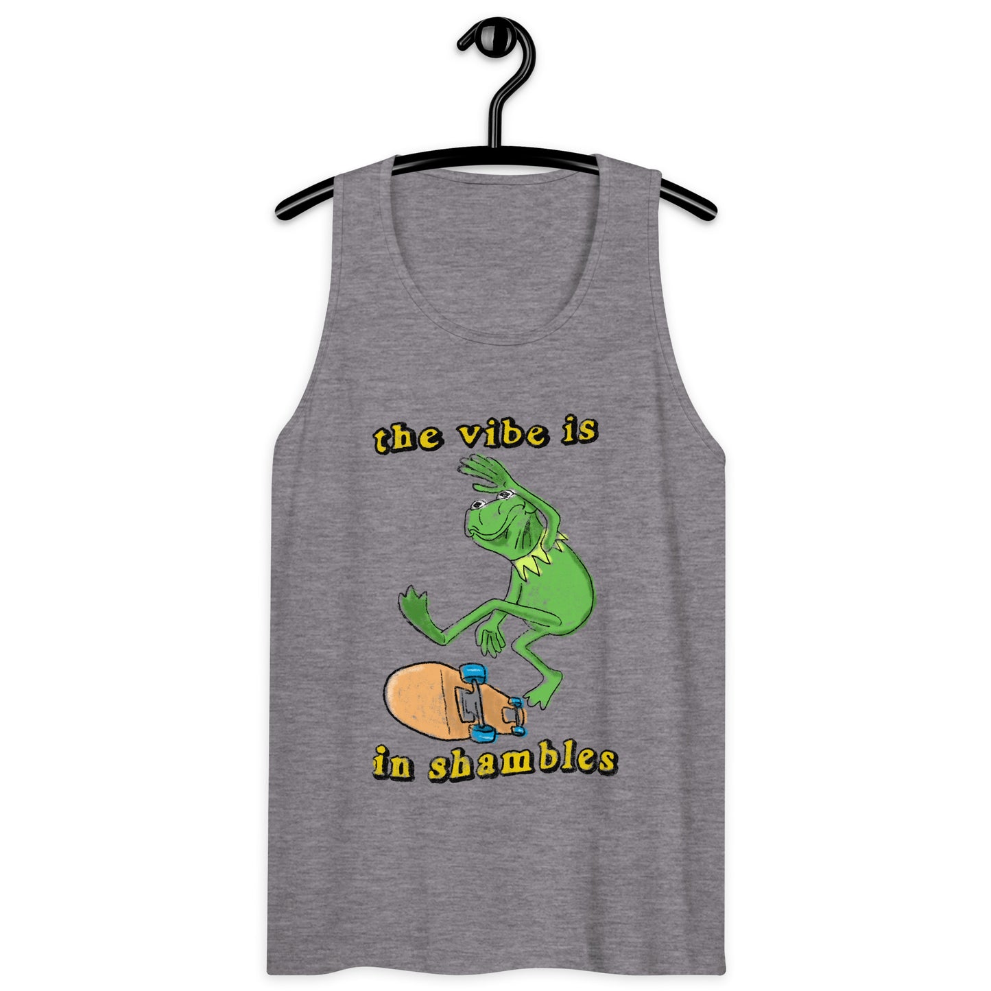 Vibe in Shambles Men’s premium tank top