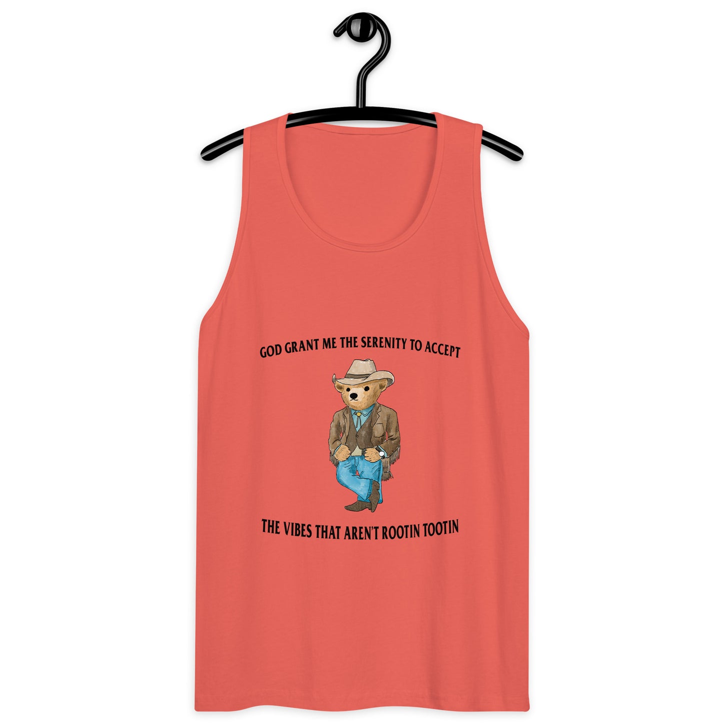 Serenity Bear (Light Version) Men’s premium tank top