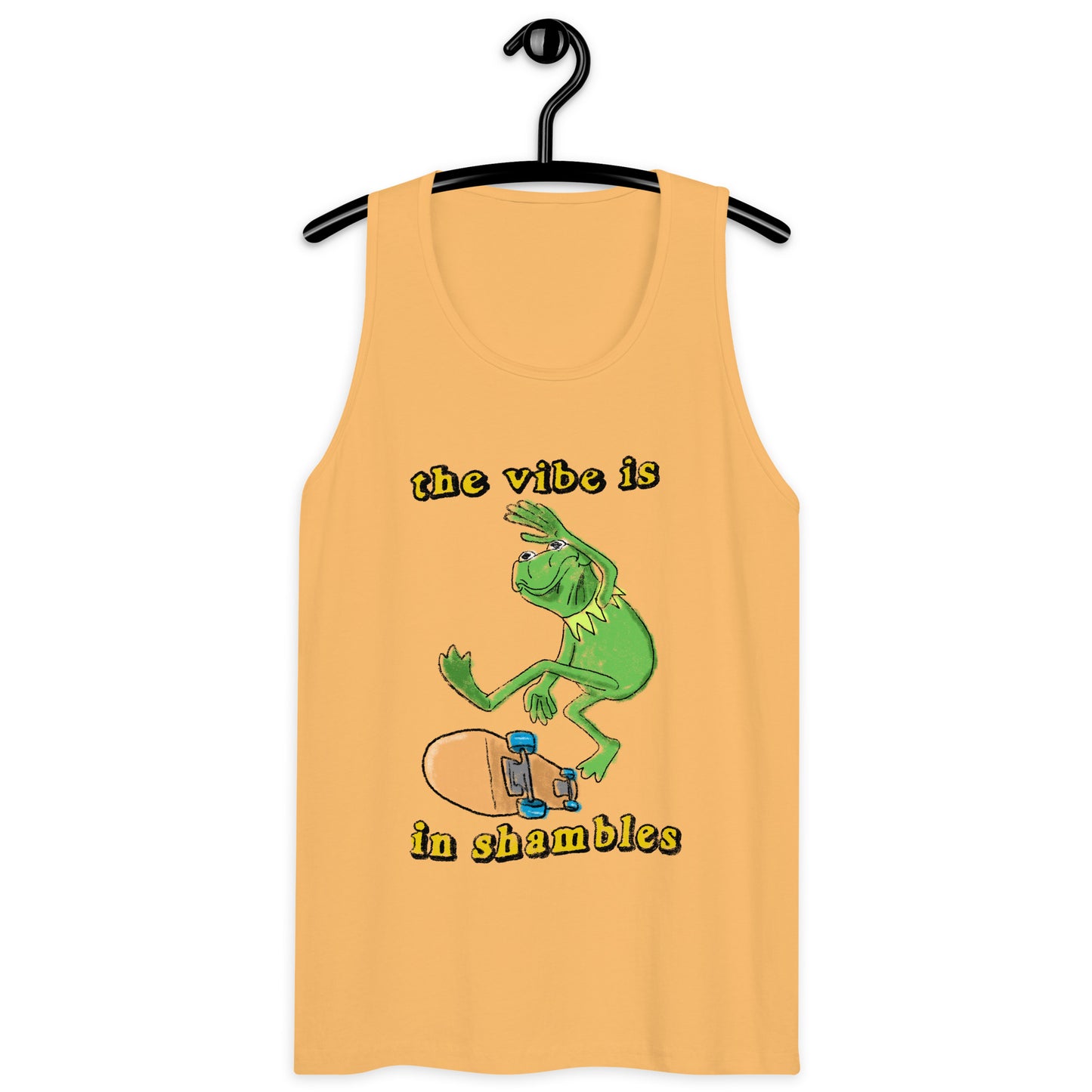 Vibe in Shambles Men’s premium tank top