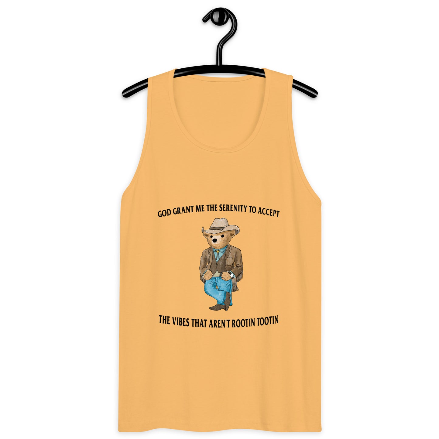 Serenity Bear (Light Version) Men’s premium tank top