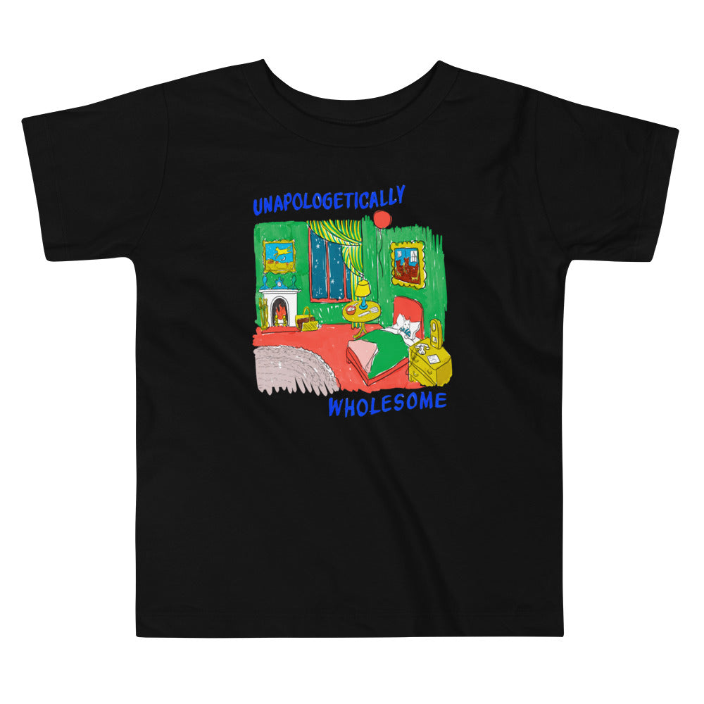 Unapologetically Wholesome Toddler Short Sleeve Tee