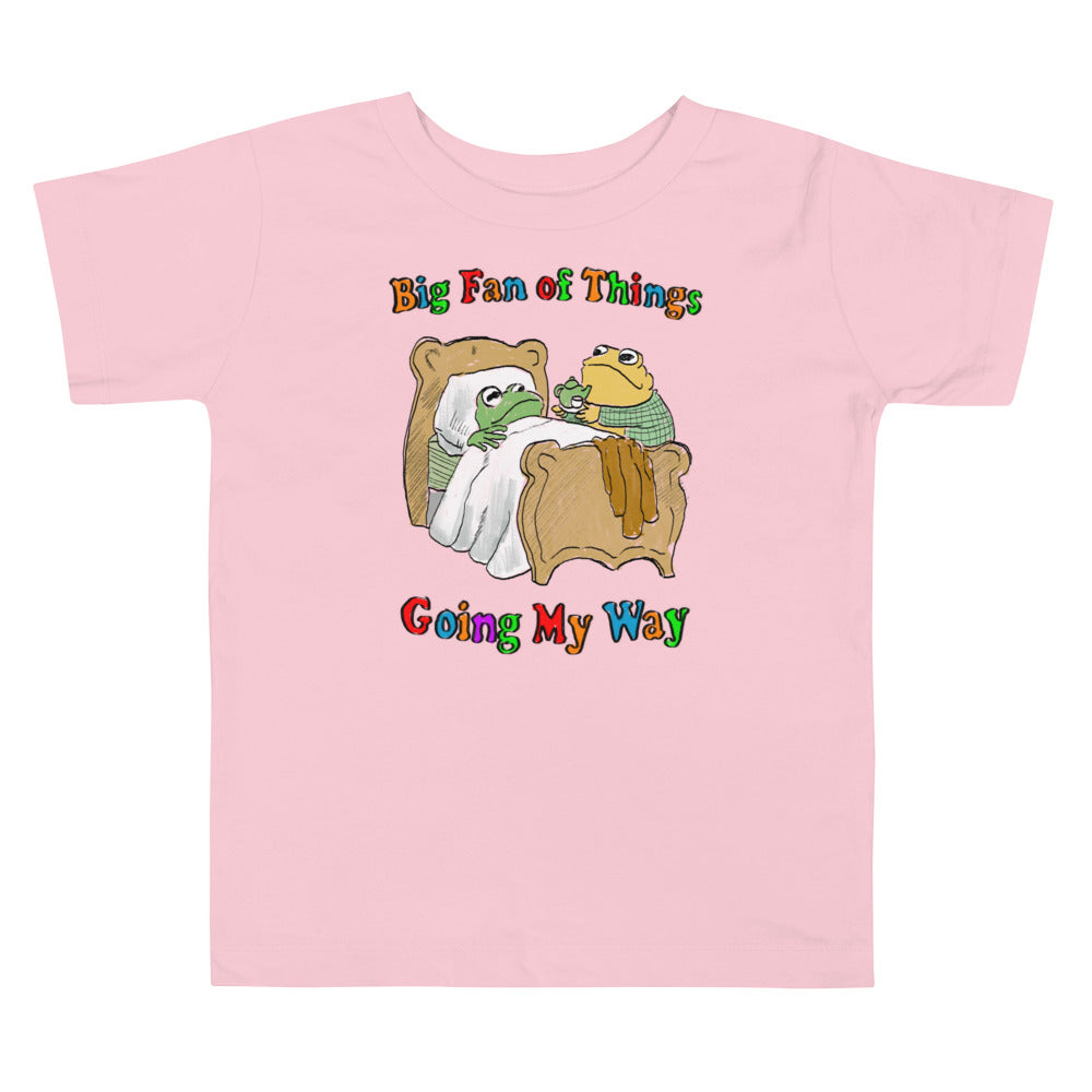 Big Fan Toddler Short Sleeve Tee