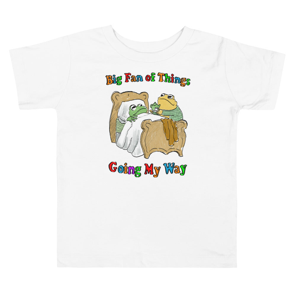 Big Fan Toddler Short Sleeve Tee
