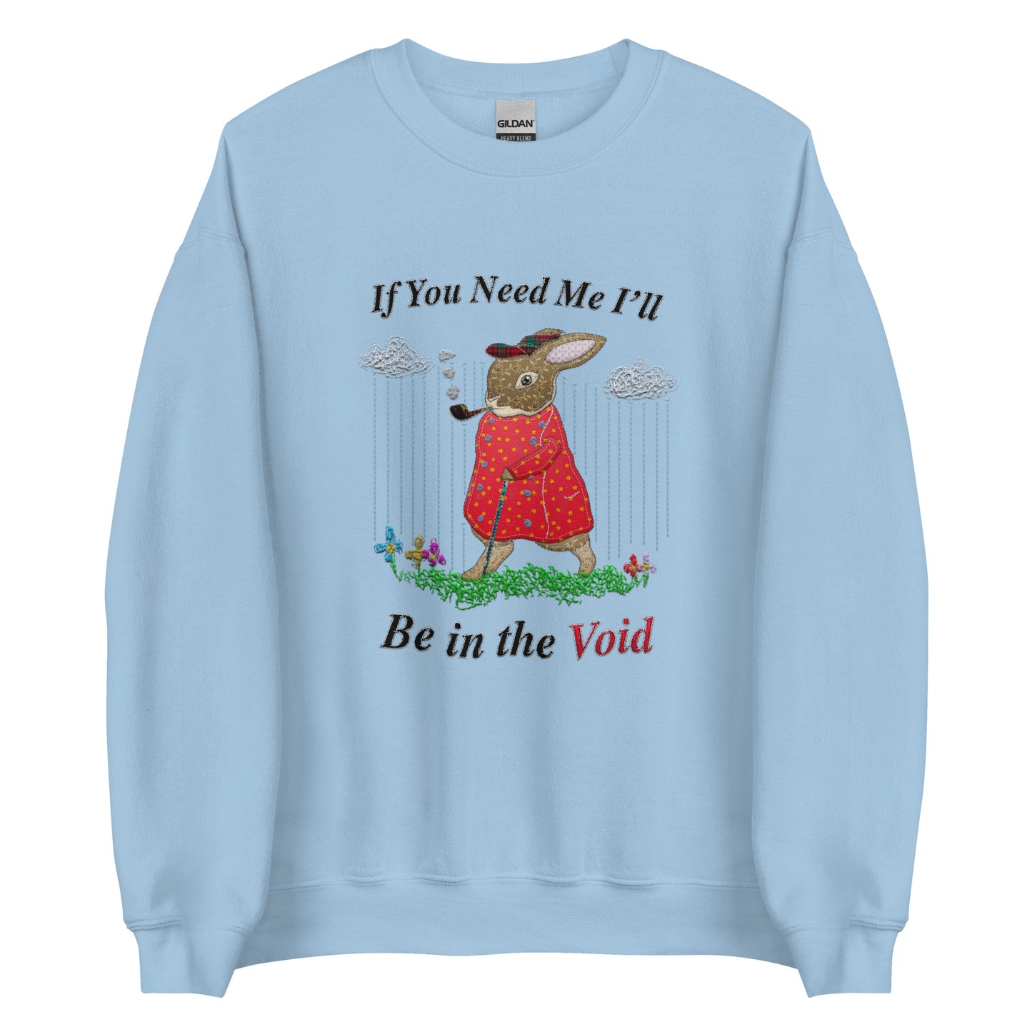 I'll Be in the Void Unisex Sweatshirt (Not embroidered)
