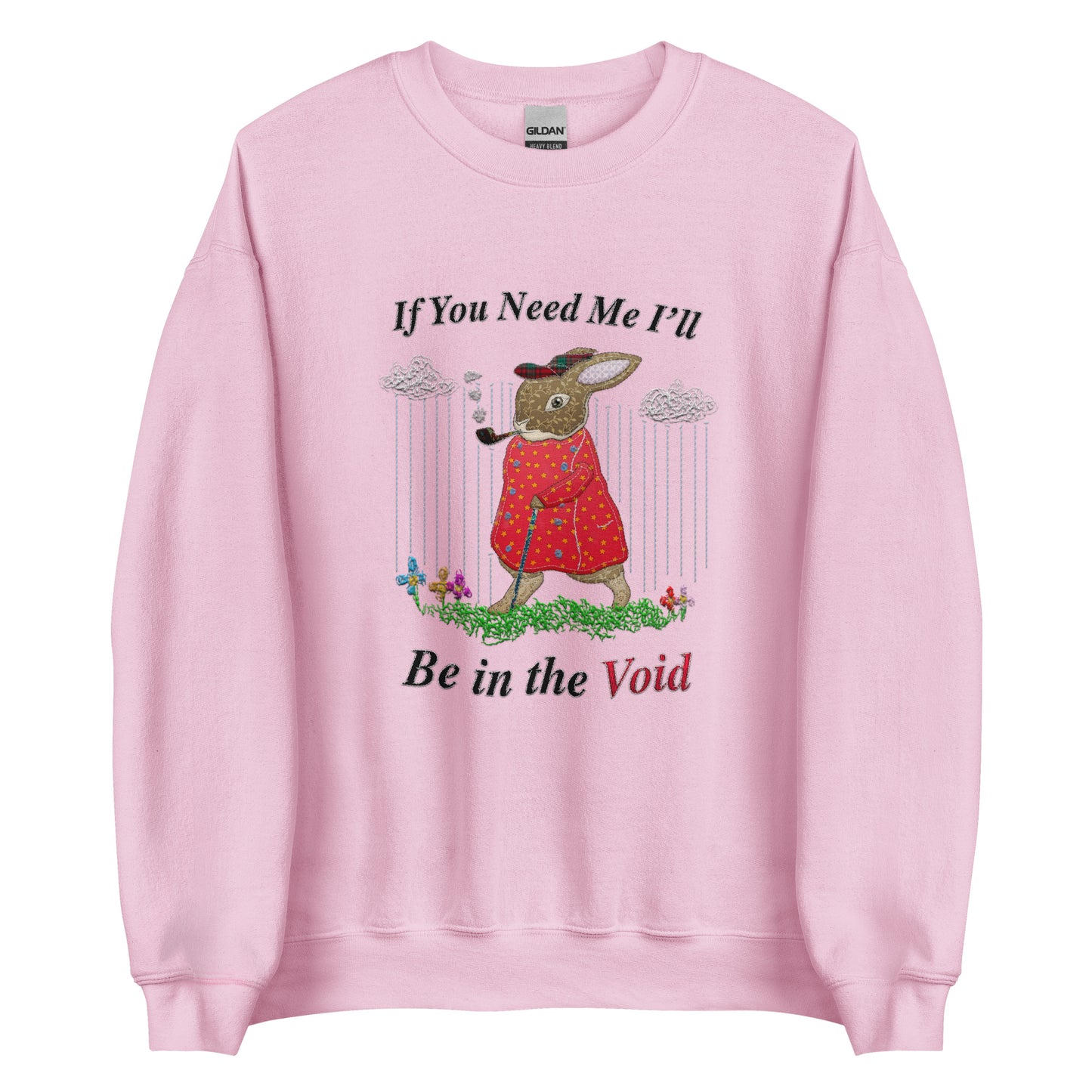 I'll Be in the Void Unisex Sweatshirt (Not embroidered)