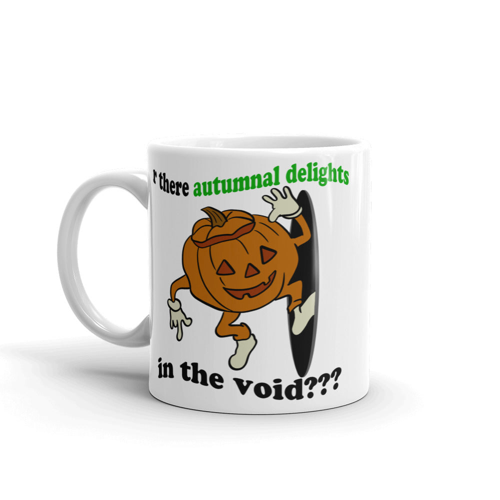 Autumnal Delights White glossy mug