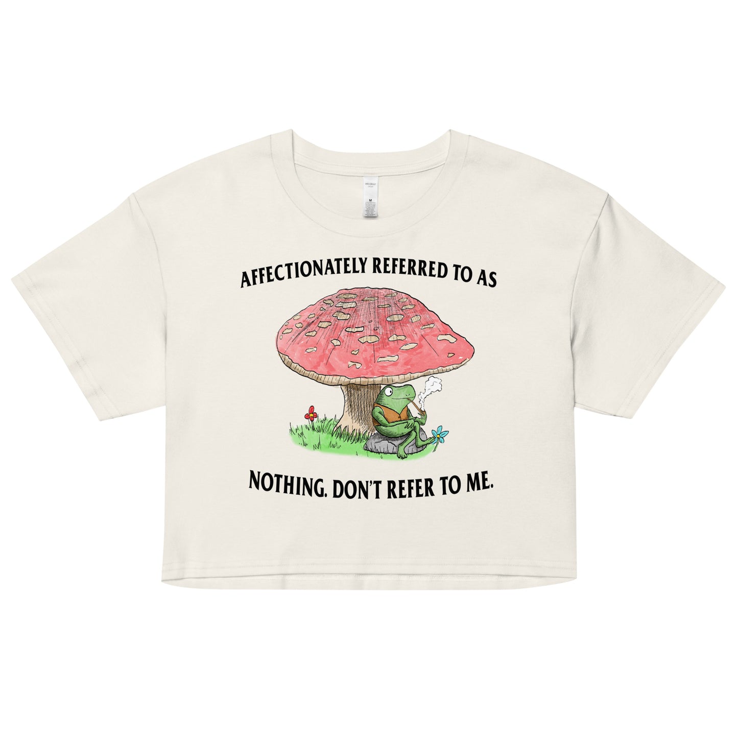 Don't Refer to Me Women’s crop top
