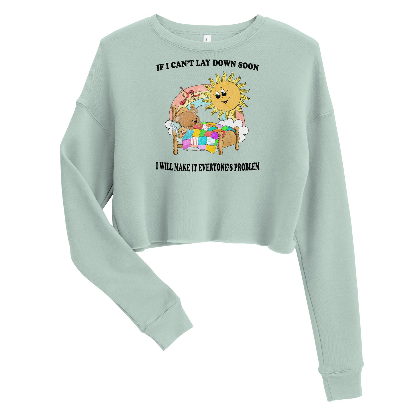Everyone's Problem Crop Sweatshirt