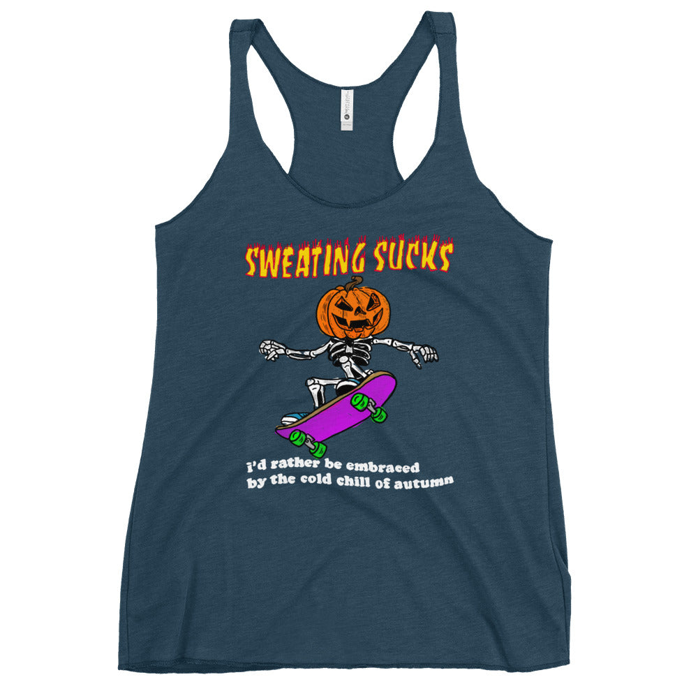 Sweating Sucks Women's Racerback Tank