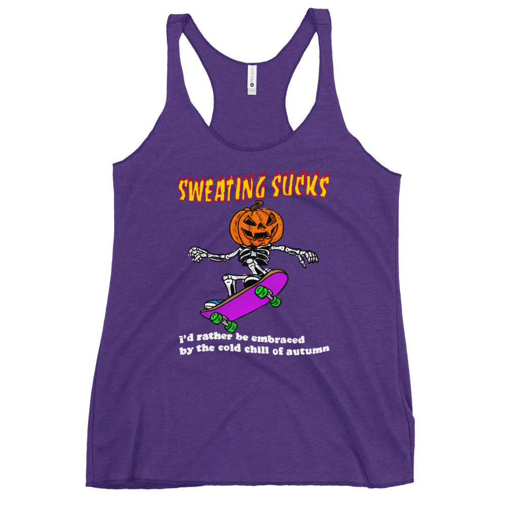 Sweating Sucks Women's Racerback Tank