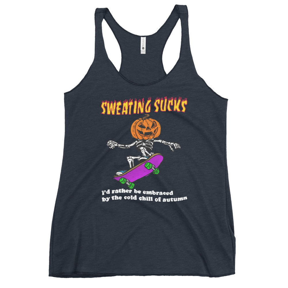 Sweating Sucks Women's Racerback Tank
