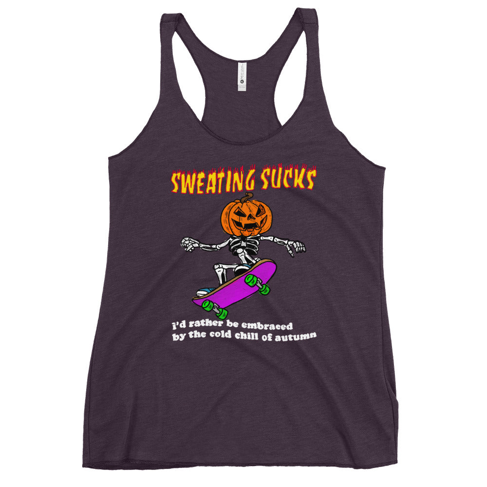 Sweating Sucks Women's Racerback Tank
